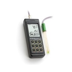 Thiết bị đo pH cầm tay dùng trong thực phẩm hanna HI 98140N