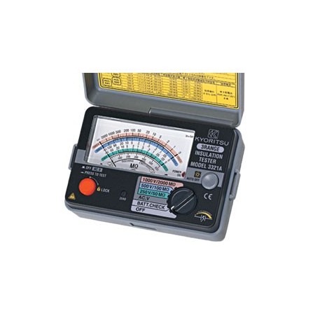 Đồng hồ đo điện trở cách điện, (Mêgôm mét), KYORITSU 3321A, K3321A