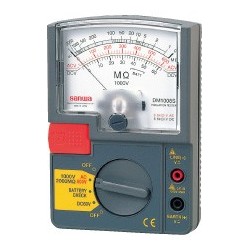 Đồng hồ đo điện trở cách điện Sanwa DM1008S